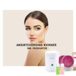 Ansiktsvoksing kvinne