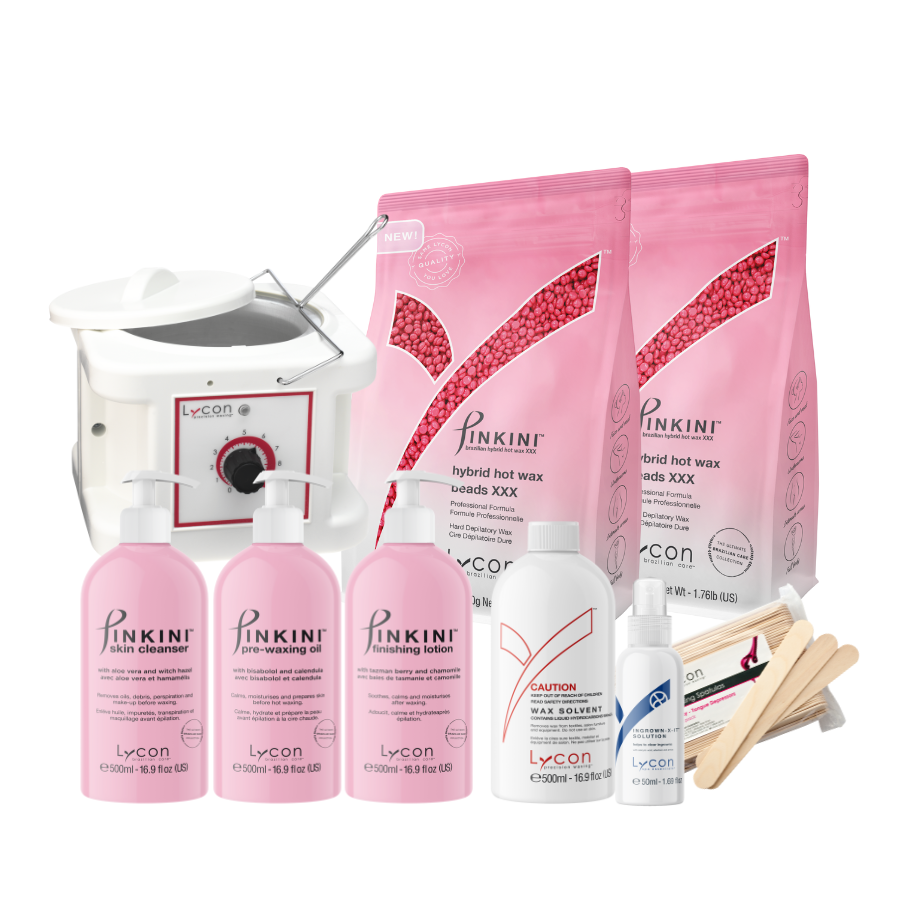 Pinkini beads kit Lycon Pinkini Hot Wax Beads kit - Bilde 1